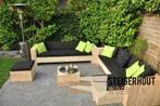 Steigerhout Loungeset XL tuinbank loungebank bewerkt op maat, Nieuw, Bank, Loungeset, Steigerhout