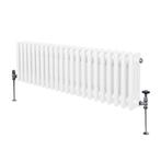 Traditionele 3 Kolom Radiator - 300 x 1012mm - Wit, Doe-het-zelf en Verbouw, Verzenden, Nieuw