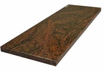 Graniet Multicolor Red 100x20x2 cm Natuurstenen vensterbank beschikbaar voor biedingen