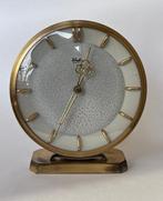 Bureau/Mantelklok - WUBA Mid-century modern Messing, Glas -, Antiek en Kunst