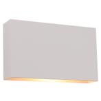 Moderne wandlamp wit, Perry, Huis en Inrichting, Lampen | Wandlampen, Ophalen of Verzenden, Nieuw, Metaal, Modern