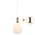 Nordlux Alton Hanglamp, ø¸23 cm - opaalglas (Hanglampen), Huis en Inrichting, Lampen | Hanglampen, Verzenden, Nieuw