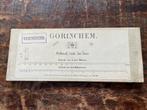 Stafkaart Gorinchem, Verzenden, Gelezen, 1800 tot 2000, Overige typen