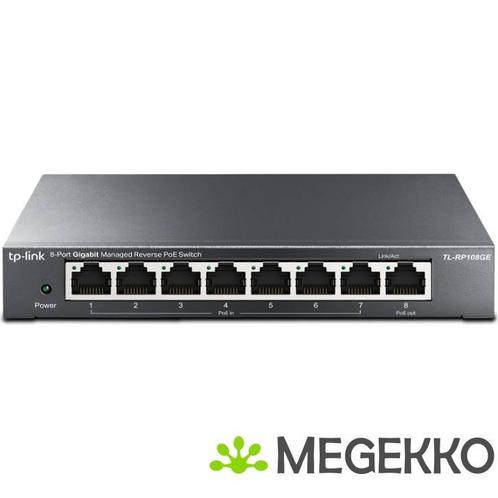 TP-LINK TL-RP108GE Reverse PoE, Computers en Software, Netwerk switches, Nieuw, Verzenden