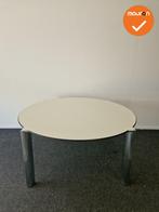 Ahrend 1030 vergadertafel - Rond 160cm - Wit, Vergader- of Presentatieruimte, Ophalen of Verzenden, Gebruikt, Tafel