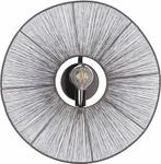 Mica Decorations Bodil Wandlamp - H18 x Ø60 cm - Metaal -, Huis en Inrichting, Lampen | Wandlampen, Verzenden, Nieuw