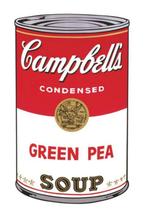Andy Warhol - “Campbells Soup I, 1968 (green pea)”., Antiek en Kunst