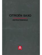 1998 CITROEN SAXO INSTRUCTIEBOEKJE NEDERLANDS, Auto diversen, Handleidingen en Instructieboekjes