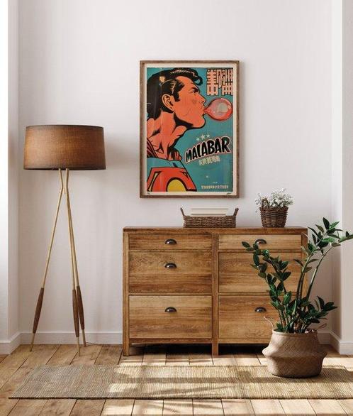 Kobalt (1970) - Malabar - Superman (Galaxy Advertising, Antiek en Kunst, Kunst | Designobjecten