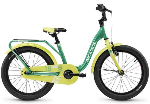 SCOOL niXe 18 Green - Lime 5+, Fietsen en Brommers, Fietsen | Kinderfietsjes, Nieuw, Verzenden