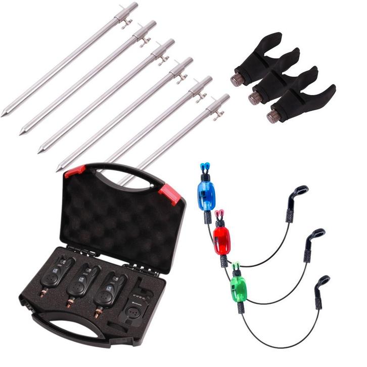 Ultimate Eonic Carp Set - 3 Rods, Watersport en Boten, Hengelsport | Algemeen, Nieuw, Verzenden