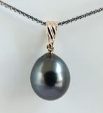 Zonder minimumprijs - Hanger - 18 karaat Geel goud Parel -