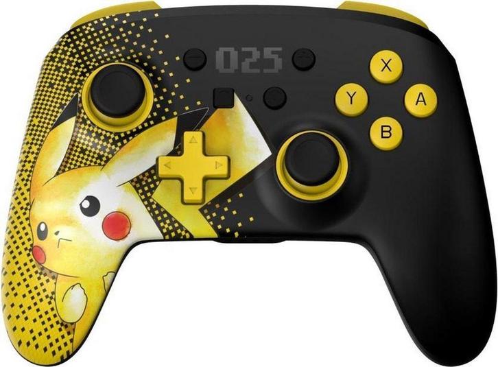 Nintendo Switch Wireless Controller - Pokémon 025 (Pikachu), Spelcomputers en Games, Spelcomputers | Overige, Zo goed als nieuw