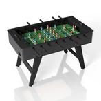 Tafelvoetbaltafel / Voetbaltafel - Incl. Accessoires - Zwart, Verzenden, Nieuw