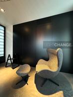 Fritz Hansen EGG Chair met Footstool in stof of leder NIEUW, Huis en Inrichting, Nieuw, Leer, High-end Furniture