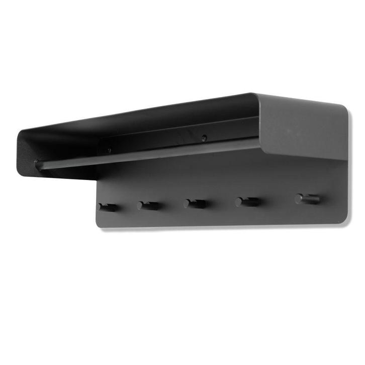 Spinder Design Arcus 70 wandkapstok - zwart, Huis en Inrichting, Woonaccessoires | Kapstokken, Nieuw, Verzenden