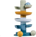 Little Dutch Spiraaltoren Blauw - Knikkerbaan - 5 delen - 3, Ophalen of Verzenden, Gebruikt