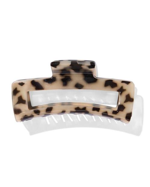 HEMA Haarklem 10cm tortoise, Sieraden, Tassen en Uiterlijk, Uiterlijk | Haarverzorging, Nieuw, Verzenden