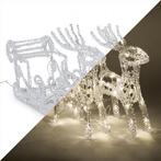Kerstfiguur rendieren met slee | Konstsmide | 18 x 70 x 42, Diversen, Verzenden, Nieuw