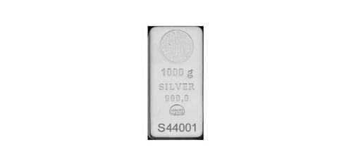1 kg Nadir zilverbaar, Postzegels en Munten, Edelmetalen en Baren, Zilver, Verzenden