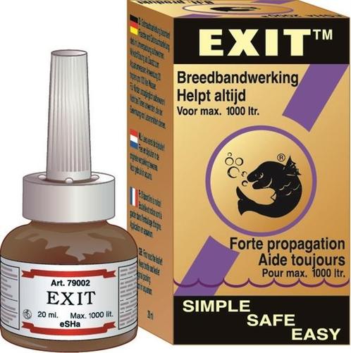 ESHA Exit 20 ml., Dieren en Toebehoren, Vissen | Aquaria en Toebehoren, Nieuw, Ophalen of Verzenden