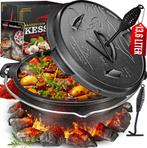 KESSER® Dutch Oven Set - 13,6L - Vuurpan - Stoofpan - Gietij, Verzenden, Nieuw