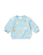 HEMA Newborn sweater ontbijt blauw, Verzenden, Nieuw
