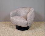 Fauteuil Preston Bouclé draaibaar - Bruin, Ophalen of Verzenden, Nieuw