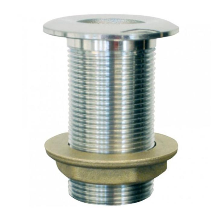 Huiddoorvoer Bol Messing Verchroomd, Watersport en Boten, Bootonderdelen, Nieuw, Zeilboot of Motorboot, Ophalen of Verzenden