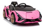 Kinderauto, LAMBORGHINI SIAN, mp4 Touchscreen TV, eva, RC,, Ophalen of Verzenden, Nieuw
