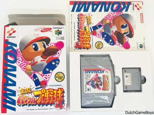 Nintendo 64 / N64 - Jikkyou Powerful Pro Yakyuu 4 - Japan, Spelcomputers en Games, Games | Nintendo 64, Gebruikt, Verzenden