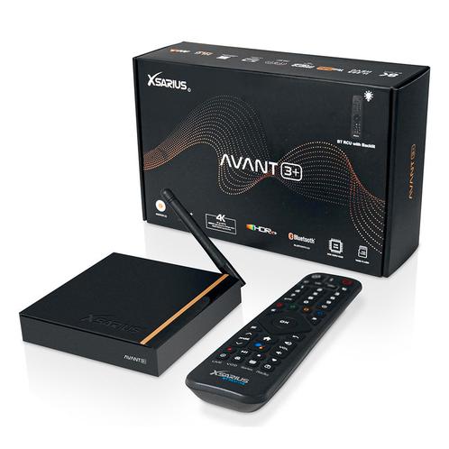 Xsarius Avant 3+ 4K IPTV Box, Telecommunicatie, Zenders en Ontvangers, Nieuw, Ophalen of Verzenden