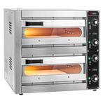 GGM Gastro | Elektrische mini pizzaoven - 1+1x 33,5cm - |, Verzenden, Nieuw, GGM Gastro