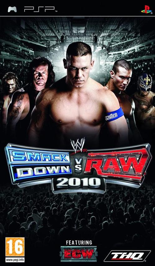 WWE SmackDown vs. Raw 2010-Standaard (PSP) Gebruikt, Spelcomputers en Games, Games | Sony PlayStation Portable, Zo goed als nieuw