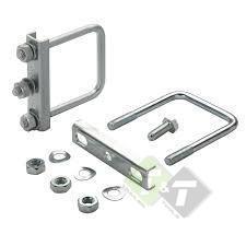 Montageklem Voor neuswielklem Koker - 2 Delig Klemmen Voor K, Doe-het-zelf en Verbouw, Hang- en Sluitwerk, Overige typen, Nieuw