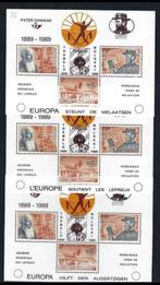 België 1989 - 100ste verjaardag van het overlijden van Pater, Gestempeld