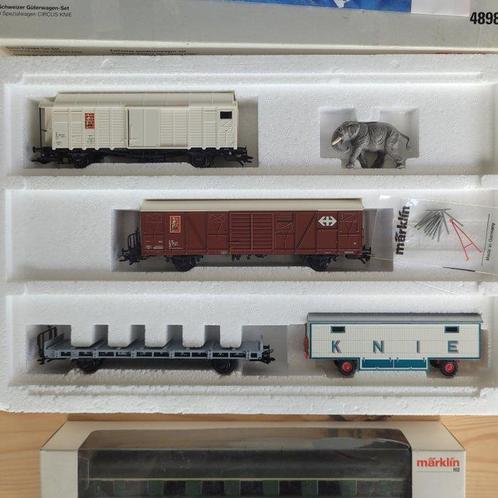 Märklin H0 - 4898, 43200 - Modeltrein goederenwagonset (2) -, Hobby en Vrije tijd, Modeltreinen | H0