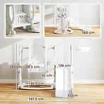 TRUUSK 4-in-1 Kinderglijbaan met Schommel, Klimrek en Basket, Verzenden, Nieuw