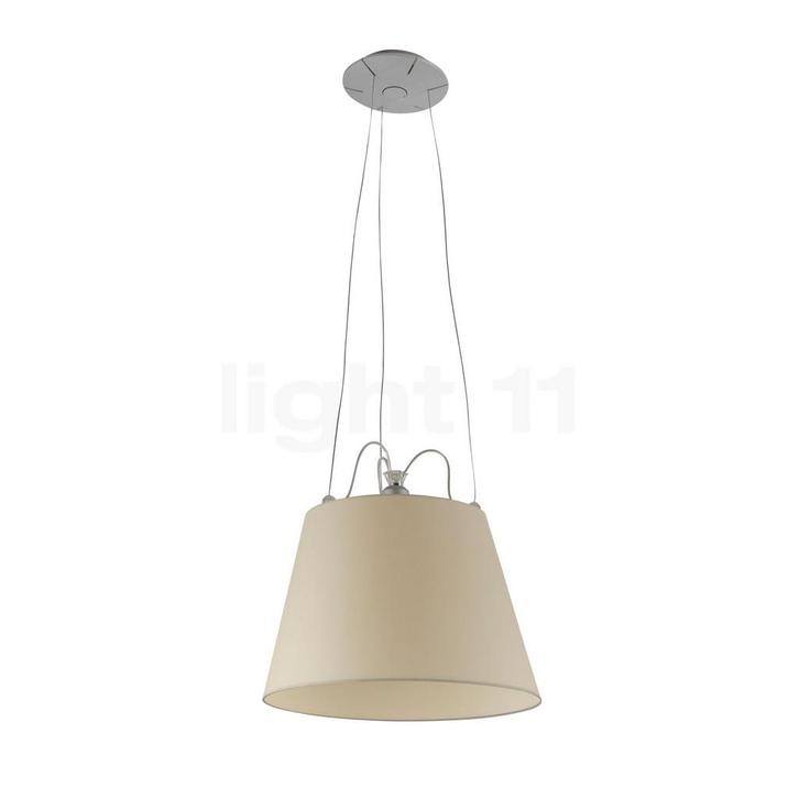 Artemide Tolomeo Mega Sospensione, frame aluminium/lampenkap, Huis en Inrichting, Lampen | Hanglampen, Nieuw, Verzenden
