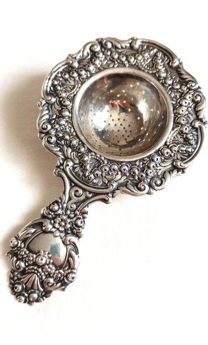 Theezeef - .800 zilver, Antiek en Kunst, Antiek | Goud en Zilver