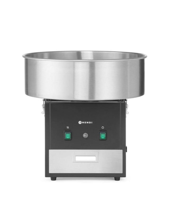 Hendi Suikerspinmachine | Zwart | 1130W | 230V | 520x520x503, Zakelijke goederen, Horeca | Overige, Ophalen of Verzenden