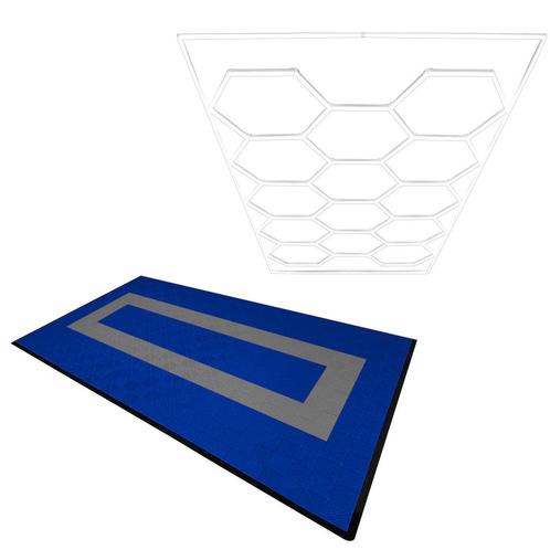 Hexagon LED-verlichting & Geventileerde Garagevloertegels, Doe-het-zelf en Verbouw, Ventilatie en Afzuiging, Verzenden