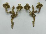 Kaars wandlamp (2) - Brons - Wandkandelaren, wand-appliques