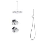 Sani Royal Inbouw Regendouche Chroom Messing Rond, Doe-het-zelf en Verbouw, Sanitair, Nieuw