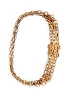 Armband - 18 karaat Geel goud - Vintage X-Link Armband, Nieuw