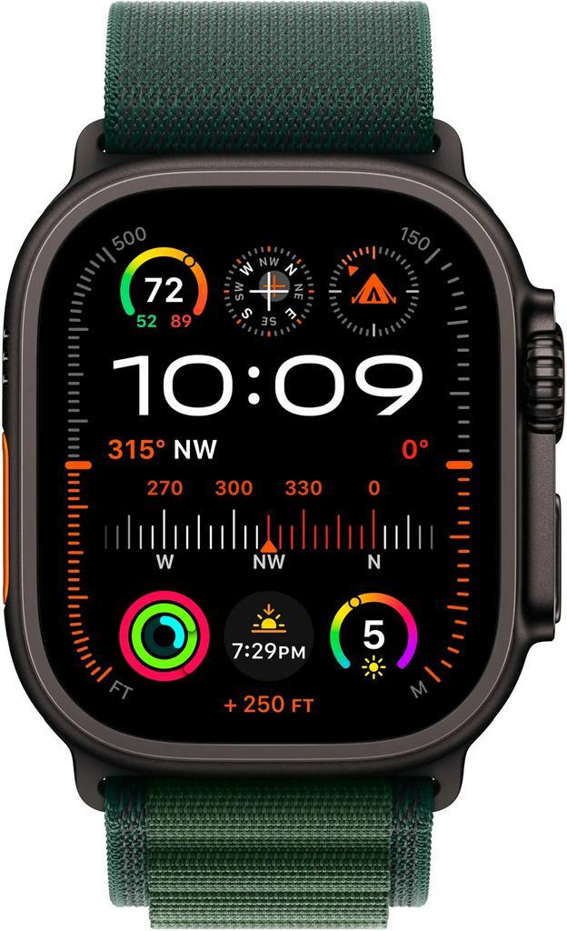 Apple - Watch Ultra 2 - LTE 49mm - Green Alpine Loop M -..., Sieraden, Tassen en Uiterlijk, Smartwatches, Nieuw, Verzenden