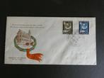 Nederland 1950 - Leidse Universiteit op FDC met Befund en, Postzegels en Munten, Postzegels | Nederland, Gestempeld