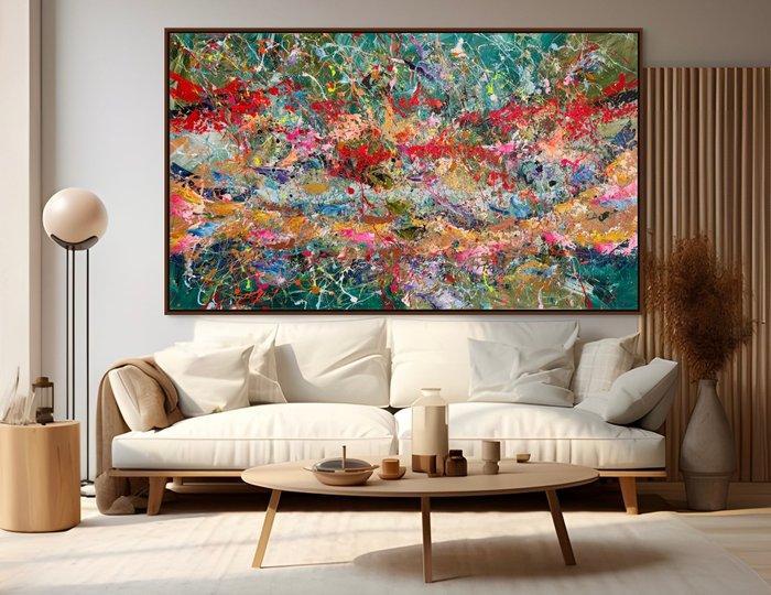 Ivanka Matiss - Lake N.28 XXL, Antiek en Kunst, Kunst | Schilderijen | Modern