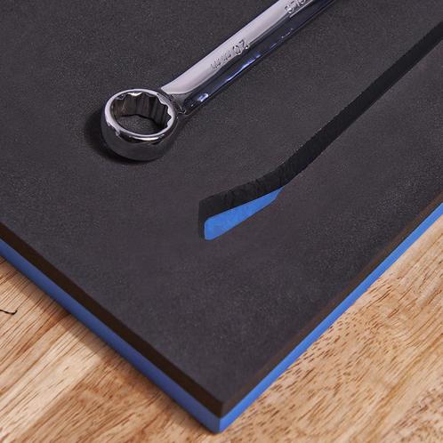 Datona Foam inlay (52 x 52 cm) - 10 stuks - Datona - Zwart, Doe-het-zelf en Verbouw, Gereedschapskisten, Nieuw, Ophalen of Verzenden