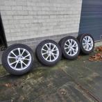 Set ZEER NETTE LMV VW TIQUAN 18 INCH MET WINTERBANDEN 235-55, Auto-onderdelen, Banden en Velgen, Ophalen of Verzenden, Nieuw